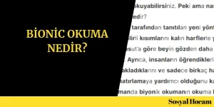 artık çok daha hızlı okuyabilirsin